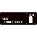 Custom Fire Extinguisher Acrylic Facility Signs, 9