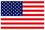 Custom U.S. Flag Booster Magnet (6"x4"), Price/piece