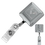 Custom 32" Chrome Metal Square Retractable Badge Reel (Laser Imprint), Price/piece