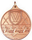 Custom 400 Series Stock Medal (Rowing) Gold, Silver, Bronze