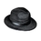Custom Vel Felt Fedora Hat, Price/piece