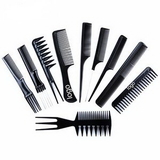 Custom Plastic Hair comb set, 7 8/9