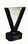 Custom 114-CS003MA  - Royal Victory Award-Clear and Black Optic Crystal, Price/piece