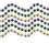 Blank 42" Mardi Gras 8 Mm Bead Necklaces, Price/piece