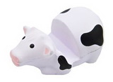 Custom Milk Cow Cell Phone Holder Stress Reliever Toy, 4 1/4
