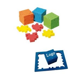 Custom Creative Assembled EVA Cube, 2" L x 2" W x 1/4" H
