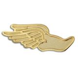 Blank Sports Pin Cross Country Gold