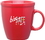 Custom 18 oz. Glossy Coffee House Mug, Screen Printed - Colors, Price/piece
