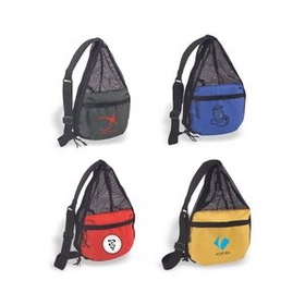Mesh Backpack, Promo Backpack, Custom Backpack, 11" L x 18" W x 6" H