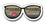 Custom 20 Mil Eye Glass Shaped Magnet (3.25"x1.375"), Price/piece