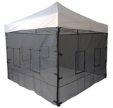 Custom Pop Up Canopy Tent Mesh Wall Set (10'x10')