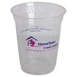 Custom 12 Oz. Eco-Friendly Clear Cups - High Lines