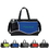 Custom Logo Duffel Bag, Travel Bag, Gym Bag, Carry on Luggage Bag, Weekender Bag, Sports Bag, 17" L x 10" W x 10" H, Price/piece