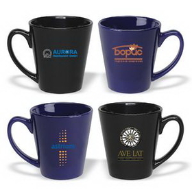 Coffee mug,10 oz. Latte Mug, Ceramic Mug, Personalised Mug, Custom Mug, Advertising Mug, 3.875" H x 3.625" Diameter x 2.5" Diameter