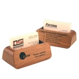 Custom Wood Business Card Holder