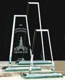 Custom Jade Glass Tower Award (5