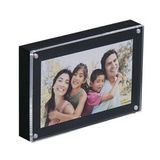 Custom 4X6 Magnetic Acrylic Picture Frame W/ Hardwood Backer, 4
