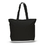 Blank Canvas Zipper Tote bag, 20" W x 15" H x 5" D, Price/piece
