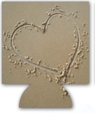 Custom Heart In Sand Sublimated Hugger, 4
