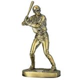 Blank Resin Figure (Brass Baseball Figure), 11 3/4