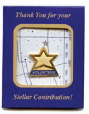Custom Thank You Special Occasion Pin (Stellar Contribution)