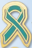 Custom Ovarian Cancer Awareness Ribbon Bookmark
