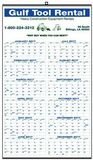 Custom Single Sheet Commercial Wall Calendar (23"x39")