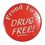 Custom 1-1/2" Stock Buttons (Proud To Be Drugs Free), Price/piece