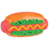 Custom Hot Dog Squeezies Stress Reliever