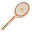 Blank Gold Enameled Pin (Tennis Racket), Price/piece