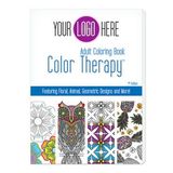 Custom Color Therapy 24 Page Adult Coloring Book, 7 3/4