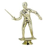Blank Trophy Figure (Male Fencing), 5 1/2