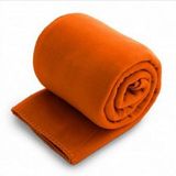 Blank Fleece Throw Blanket - Orange (50