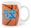 Custom Basketball 11 Oz. White Sublimation Mug, Price/piece