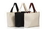 Custom Premium Fashion Tote with contrasting handles and bottom gusset, 20" W x 15" H x 5" D, Price/piece