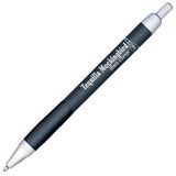Custom Caramba Good Write Ballpoint Pen (Black/White Trim)