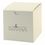 Custom White Gloss Gift Box (4"x4"x4"), Price/piece