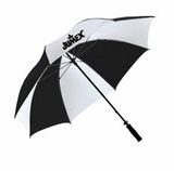 Custom Golf Umbrella (Black/White)( Screened)