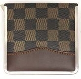 Custom Leatherette Manicure Set 5-Checkered, 4