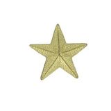Blank Star Chenille Letter Pin