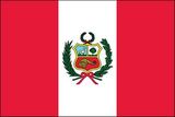 Custom Peru w/ Seal Nylon UN O.A.S Outdoor Flags of the World (4'x6')