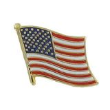 Blank American Flag Pin, 1/2