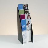 Custom 4-pocket Brochure Holder with Curved Sides - Countertop