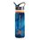 Custom Van Metro Sport Bottle W/ Sleeve & Flip Top Lid - 4 Color Process, 10.625" H X 2.875" Diameter, Price/piece
