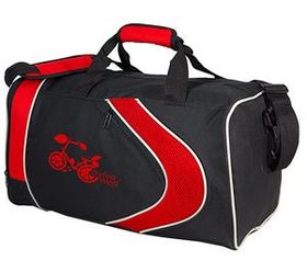 Custom Gym Bag with Shoe Pocket, 19" W x 10" H x 9.75" D