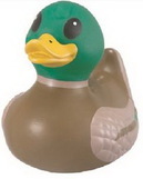 Custom Rubber Lake Mallard Duck, 3 7/8