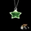 Custom Green Star Light Up Pendants, Price/piece