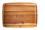 Custom Acacia Medium Carving Board, 21" L x 15" W x .75" H, Price/piece