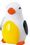 Blank Rubber Penguin Toy