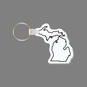 Custom Key Ring & Punch Tag - Michigan